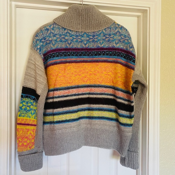 Free People Loose Turtleneck Sweater - Picture 3 of 4